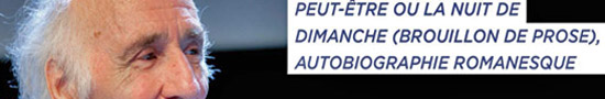 [Chronique] Jacques Roubaud, Peut-être ou La Nuit de dimanche, par Jean-Paul Gavard-Perret