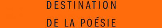 [Chronique] Destination de la poésie : marche arrière… (à propos du livre de François Leperlier), par Fabrice Thumerel